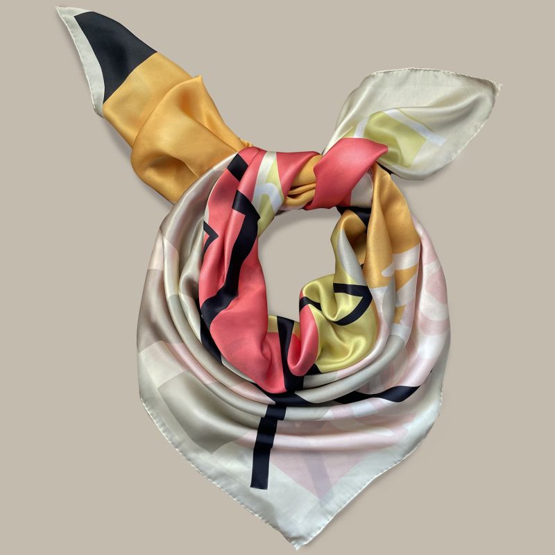 Marena Silk Maxi Scarf image