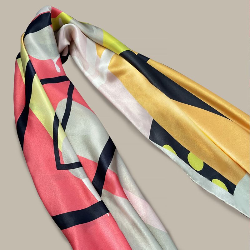 Marena Silk Maxi Scarf image