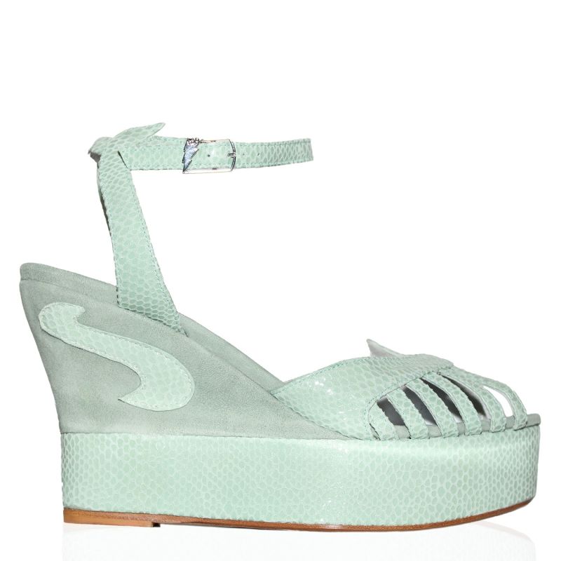 Margaux Mid Mint Pastel Heel image