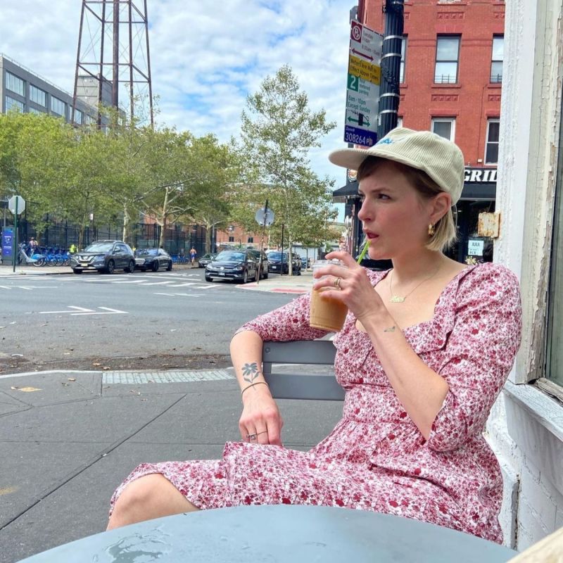 Marisol Dress In Pink & Milkly White Liberty Floral Cotton image