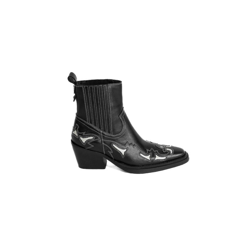 Marvelo Black/Rice Western Boot image