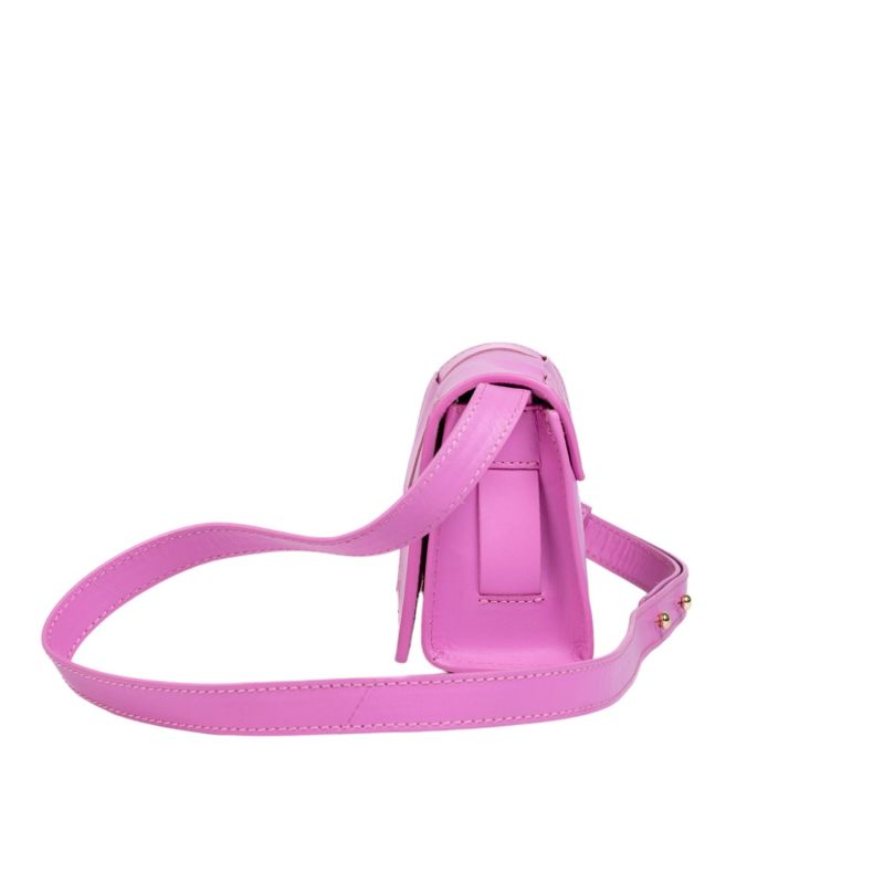 Matchbox Mini Cross Body - Pink Soft Leather image