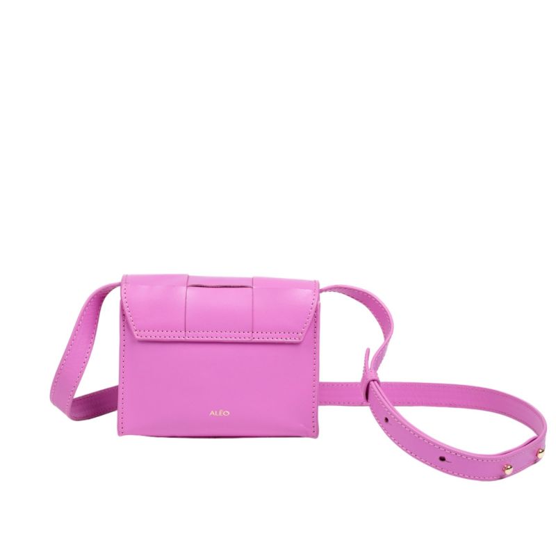 Matchbox Mini Cross Body - Pink Soft Leather image