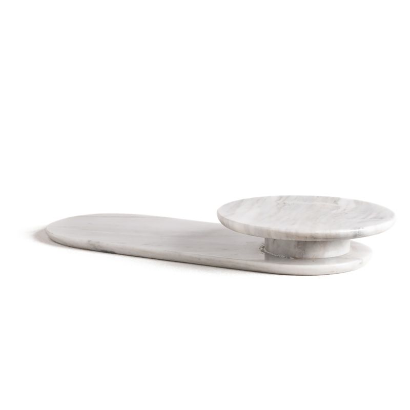 Cheese Plate Sugarloaf - White Marble image