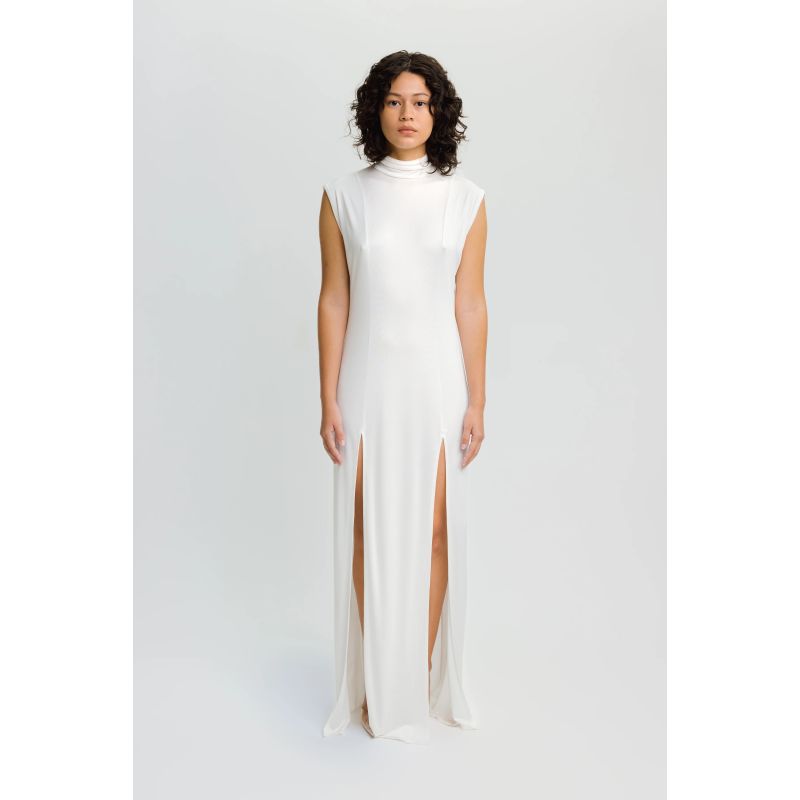 Maxi Dress - White image