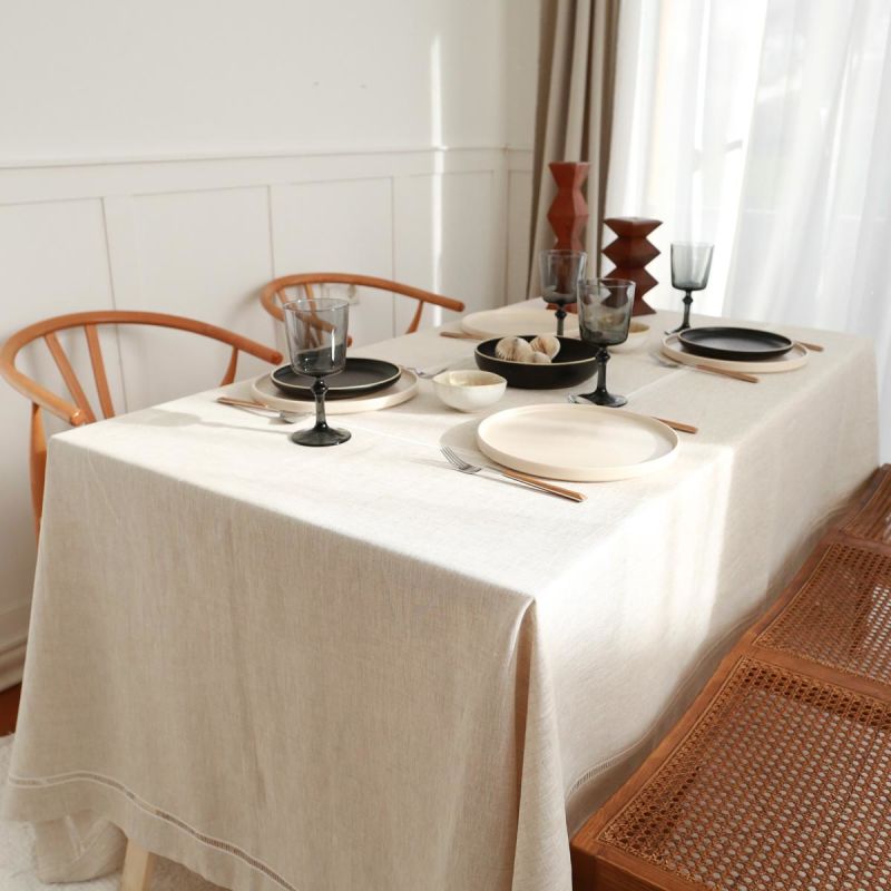 Belva Linen Tablecloth image