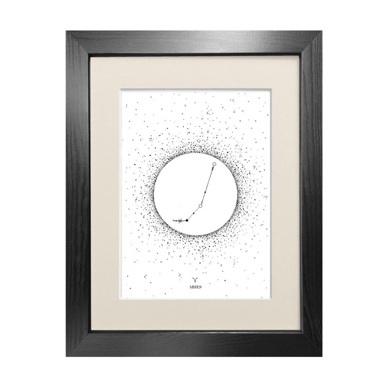 'Aries Star Sign' - Fine Art Print A3 image