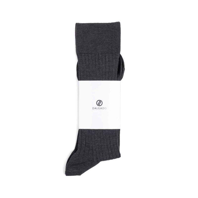 3-Pack Scottish Lisle Cotton Socks Grey Rodrigo image