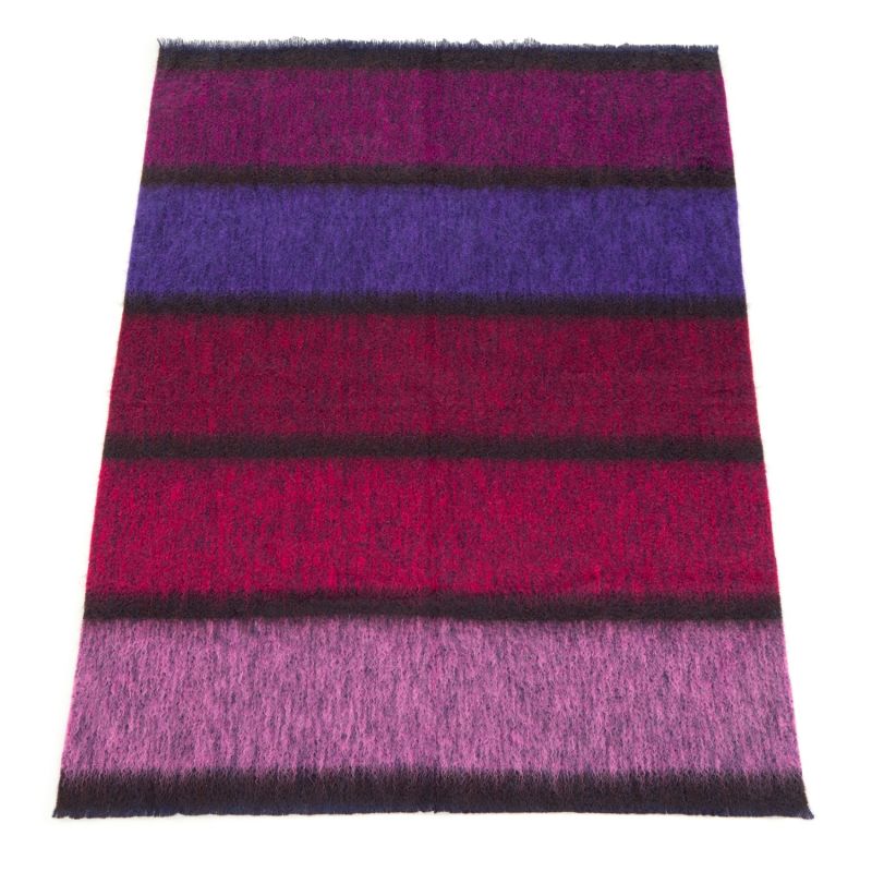 Large Mohair Prism Throw In Rossetti image