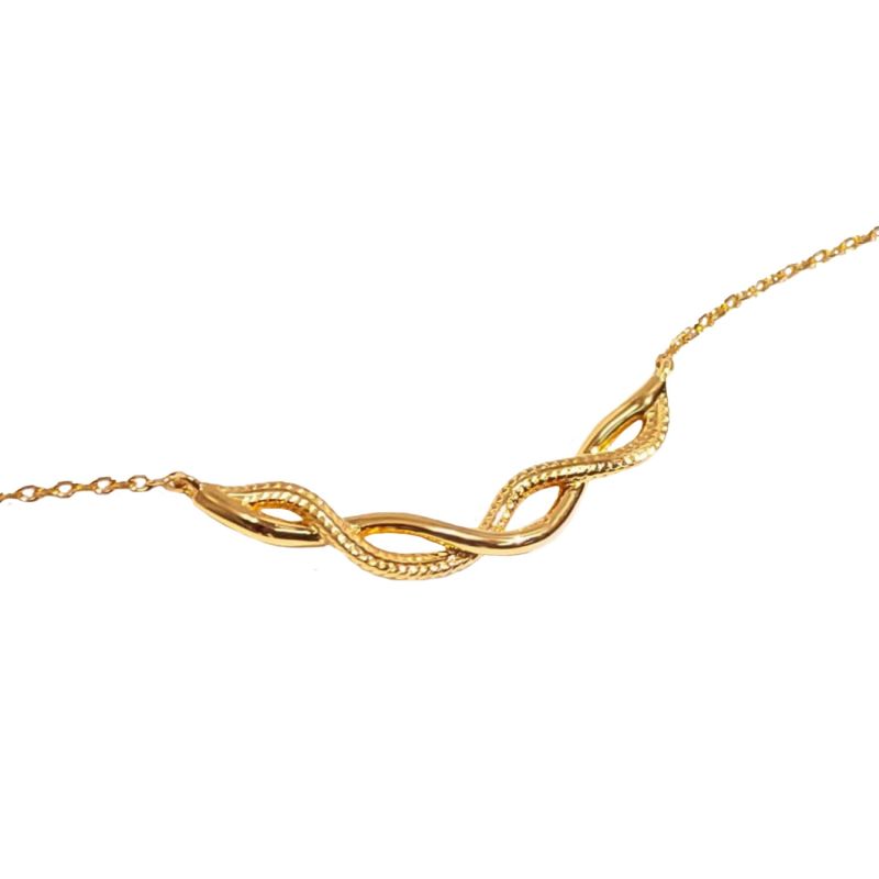 Medusa Gold Pendant Necklace image