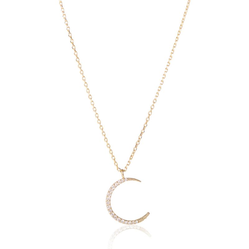 Sparkle Moon Necklace image