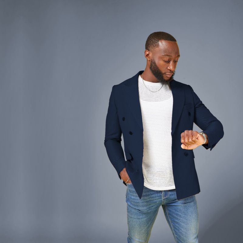 Blazer mens blue new arrivals