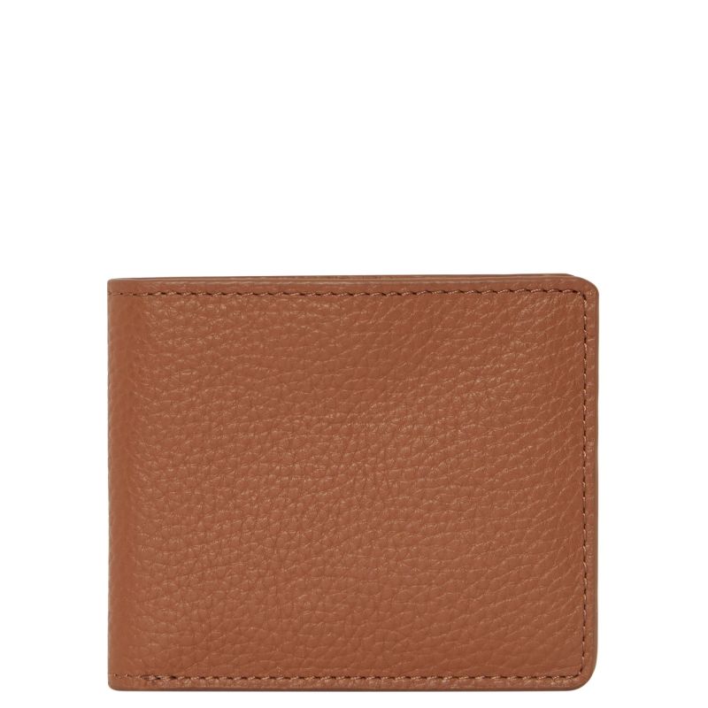 Men's Camel Leather Wallet image