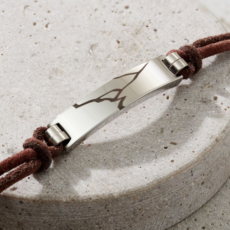 Men's Leather Cord Bracelet