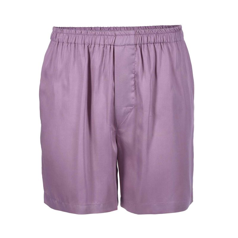 Men's Bamboo Lyocell Boxer Short - Aubergine - Two Pack image