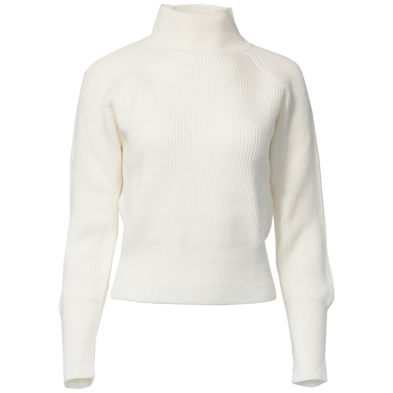 Merino Wool Kenna Sweater In Warm White image