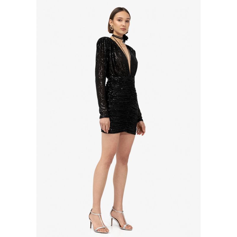 Meryl Mini Dress - Black image
