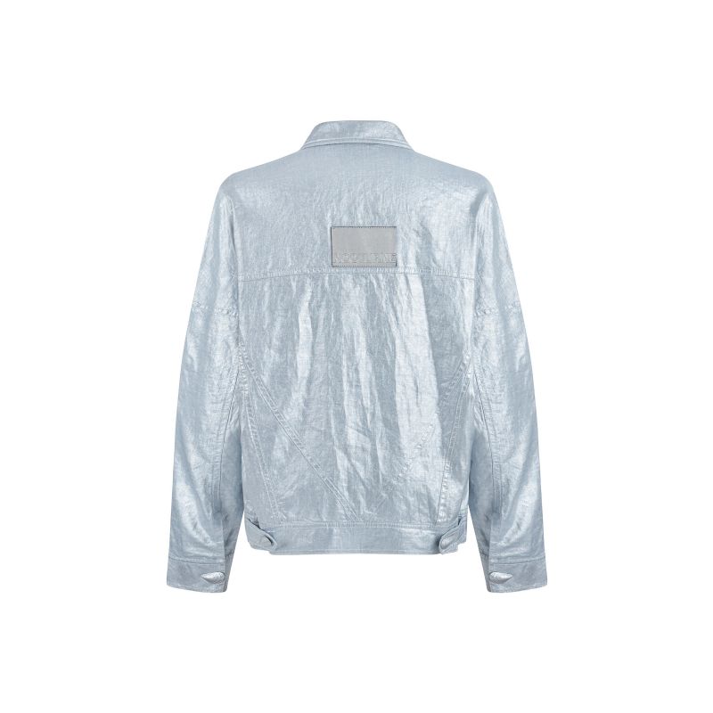 Metallic Shell Detailed Jacket image