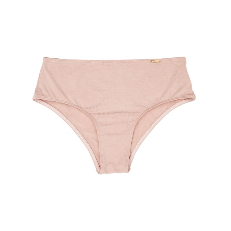 Amalfi Modal High Waist Briefs In Peony Pink image