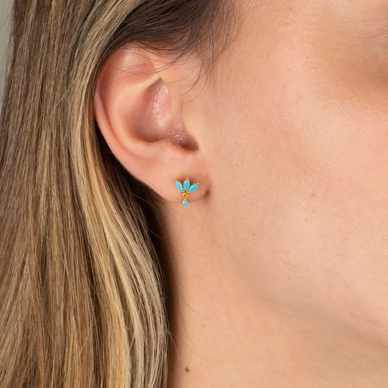 Mia Turquoise Stud Earring image