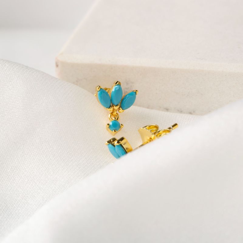 Mia Turquoise Stud Earring image