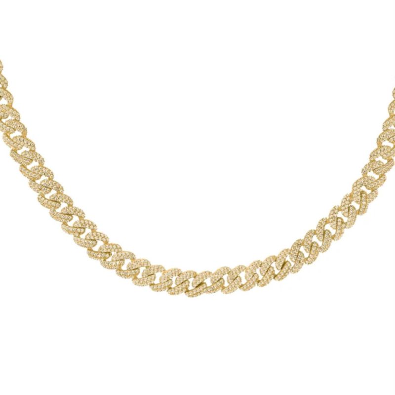 Choker cuban hot sale link chain