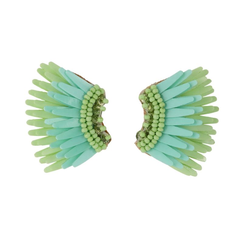 Micro Madeline Earrings Aquamarine image