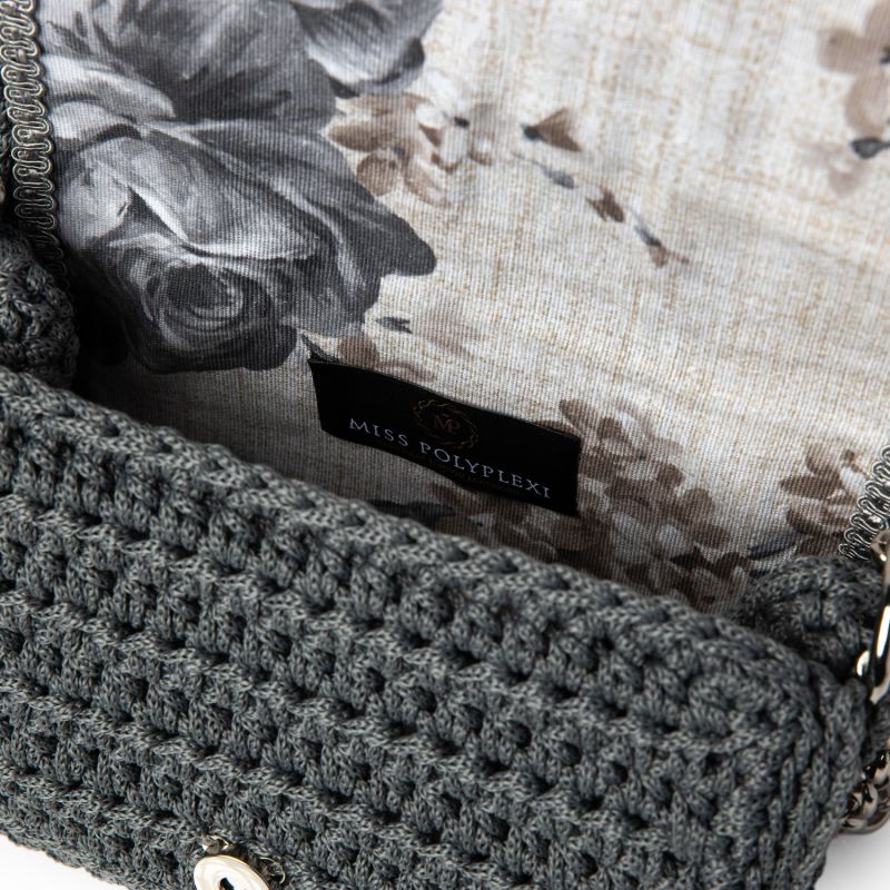 Micro Ossian Grey Crossbody Bag image