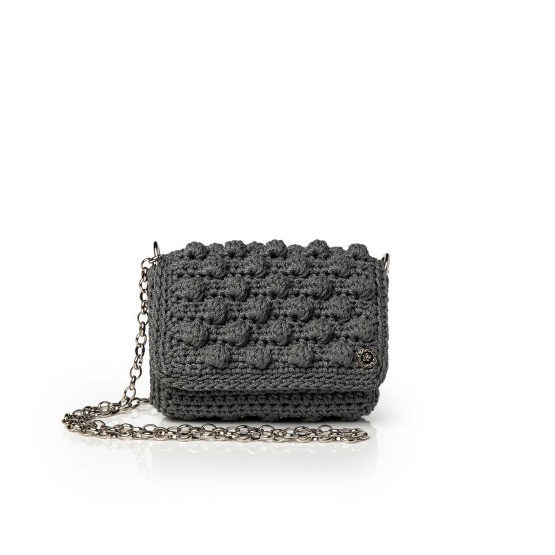 Micro Ossian Grey Crossbody Bag image