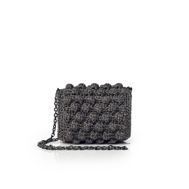 Micro Ossian Multicolour Grey Crossbody Bag image