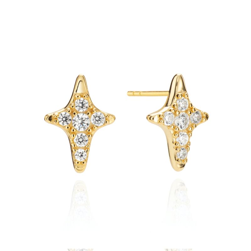 Mini Astari Earring - Gold image