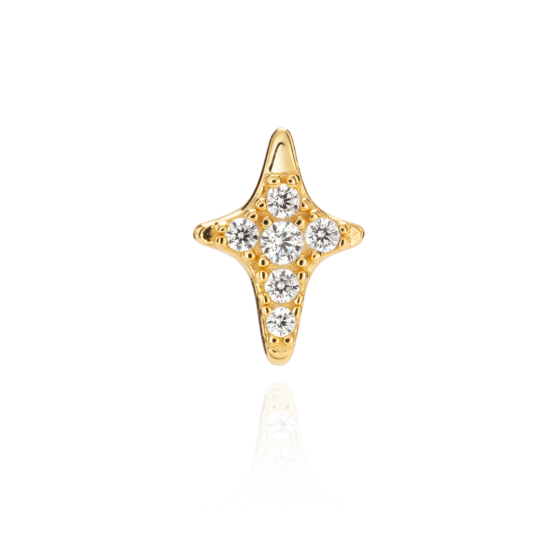 Mini Astari Earring - Gold image