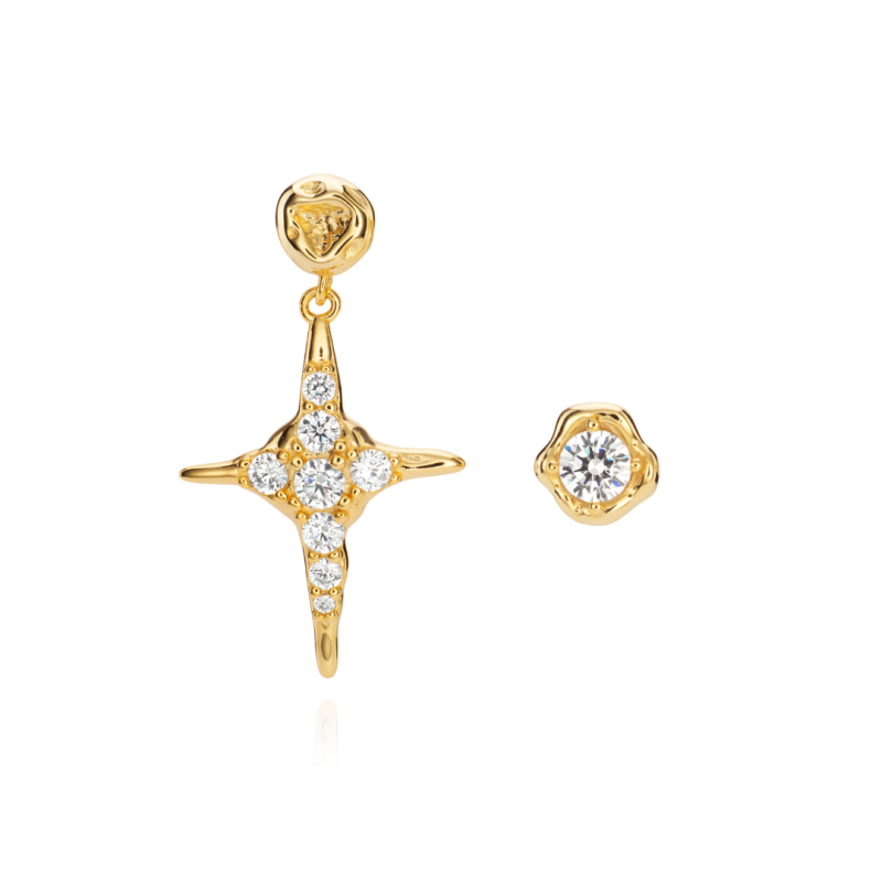 Mini Astari Earring - Gold image