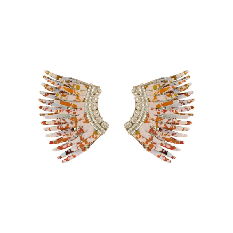 Mini Madeline Earrings White Combo image