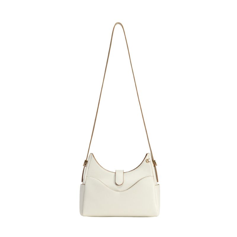 Mini Reverie Hobo Bag White | Small Hobo Bag image