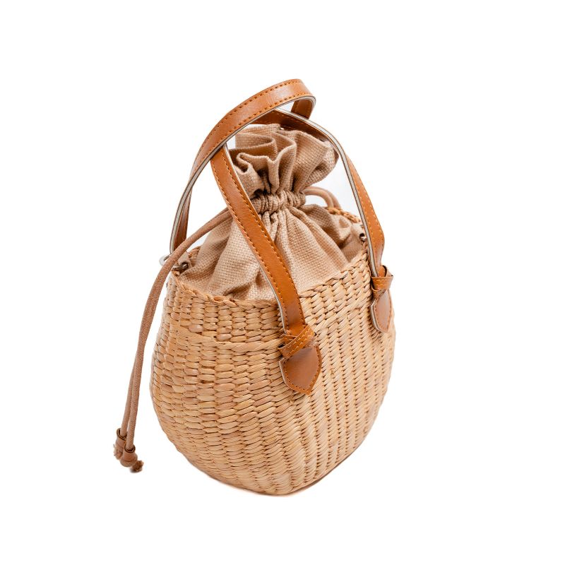 Caramel Basket Bag