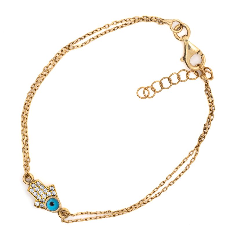 Sparkly gold bracelet sale