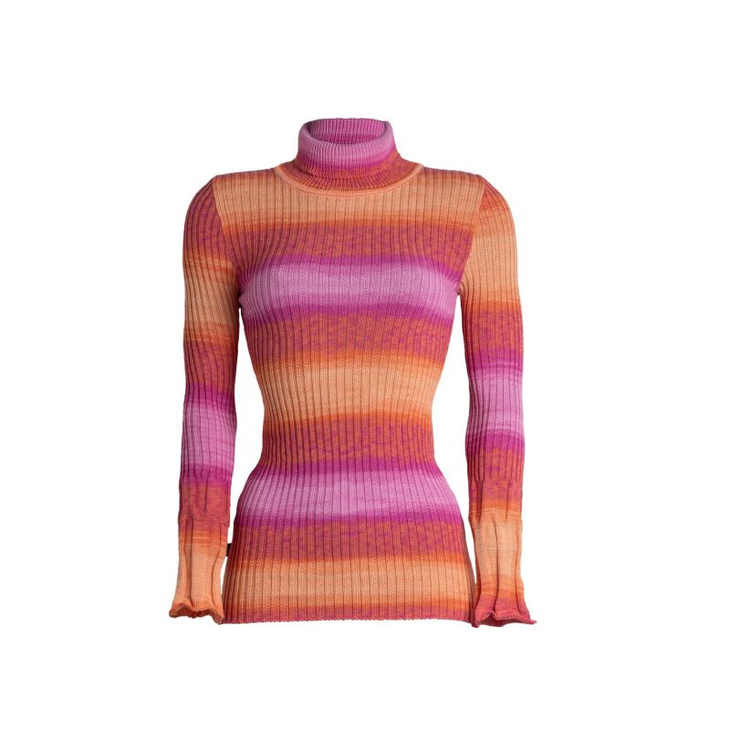 Mirci Turtleneck Sweater Pink-Nectarine image