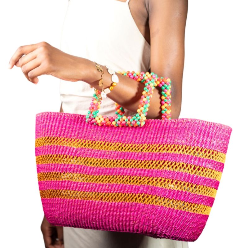 Mirembe Straw Basket Bag image