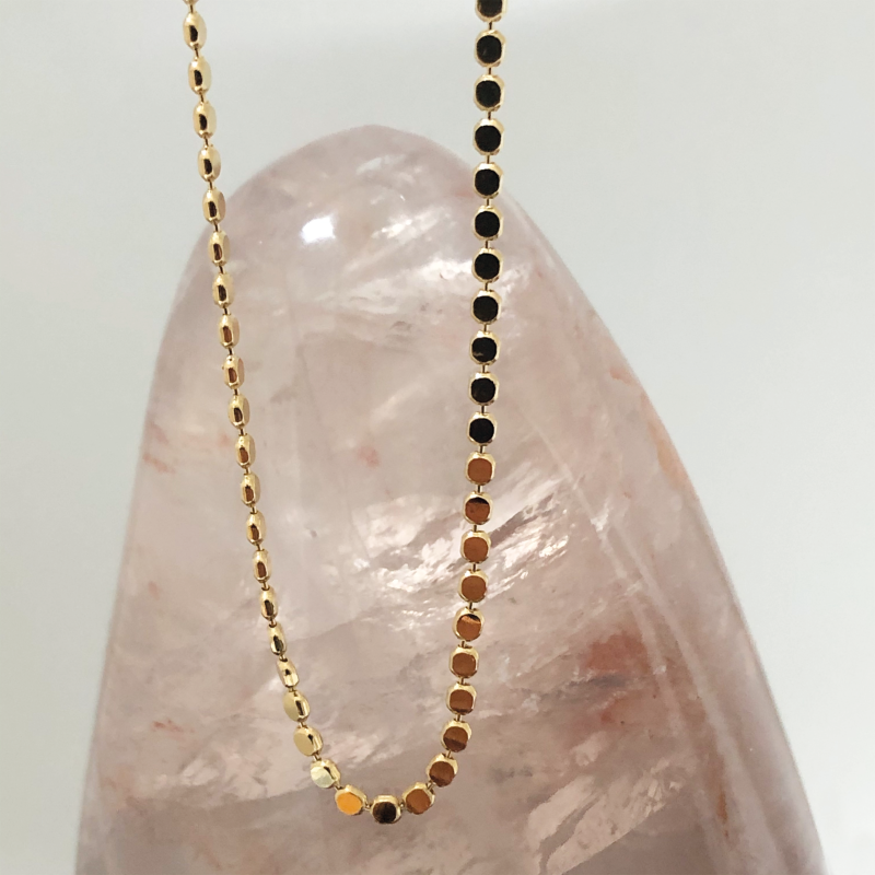 Mirror store chain necklace
