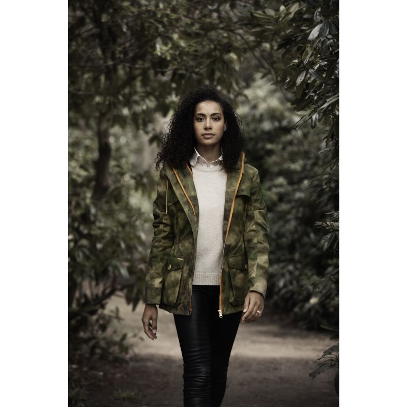 Pop Wax Parka In Camo image