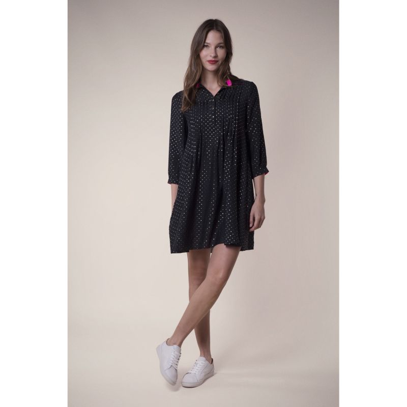 Isla Shirt Dress Mini Star Print image