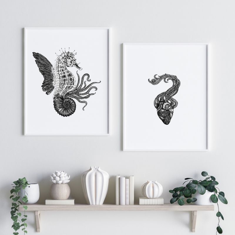 ​'Organoctopus' - Fine Art Print A5 image