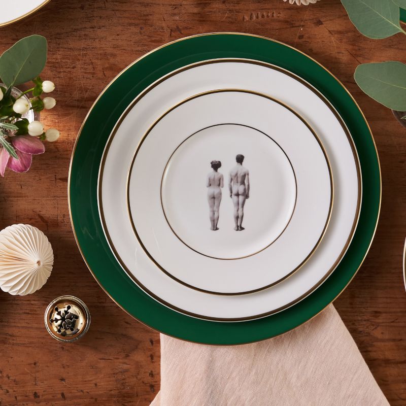 Models Forest Green Dinner Plate image