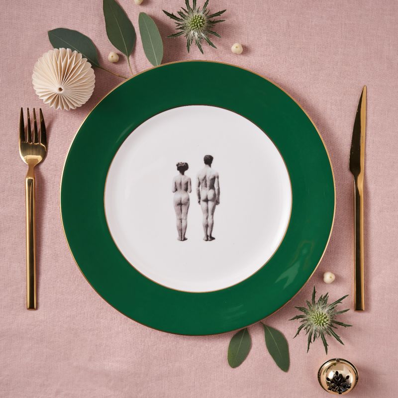 Models Forest Green Dinner Plate image