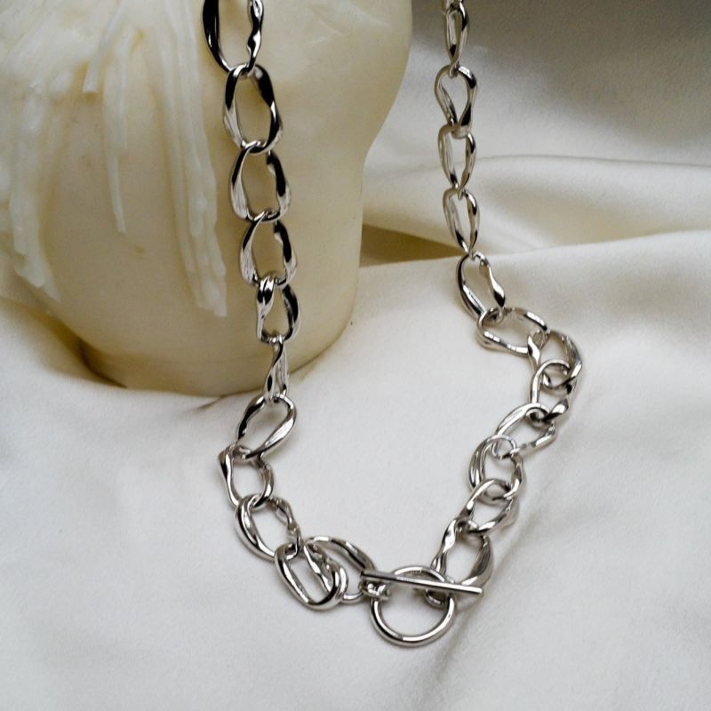 Monaco Irregular Chain - Silver image