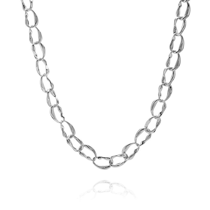 Monaco Irregular Chain - Silver image