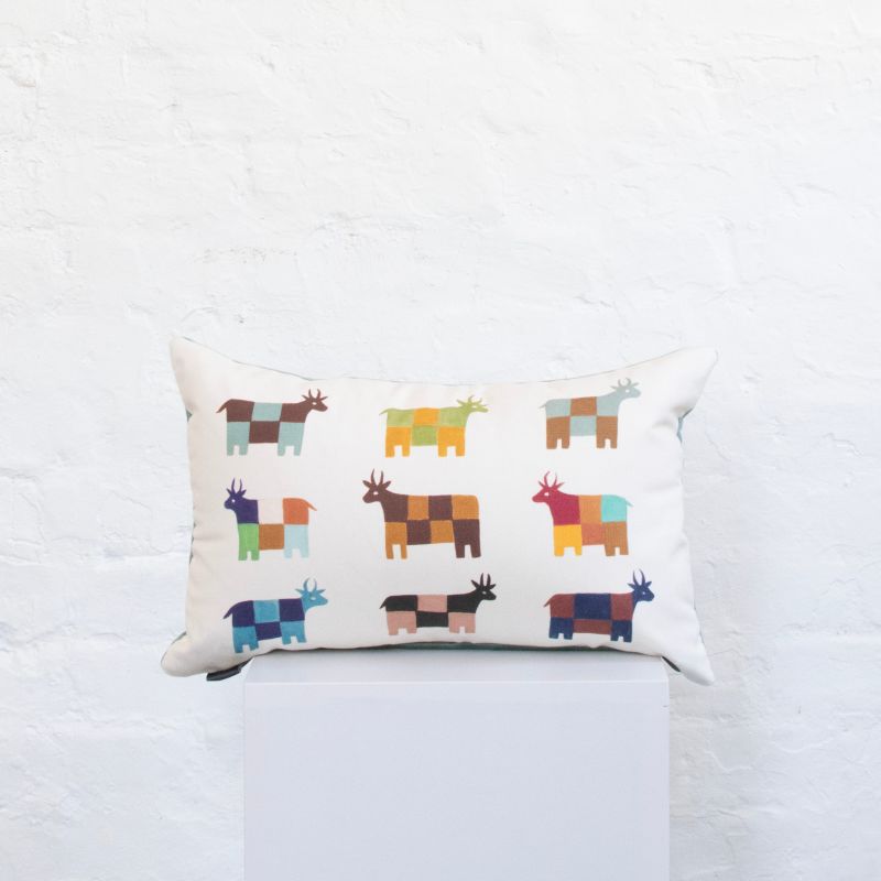 Moo Cows Colourful Cushion image