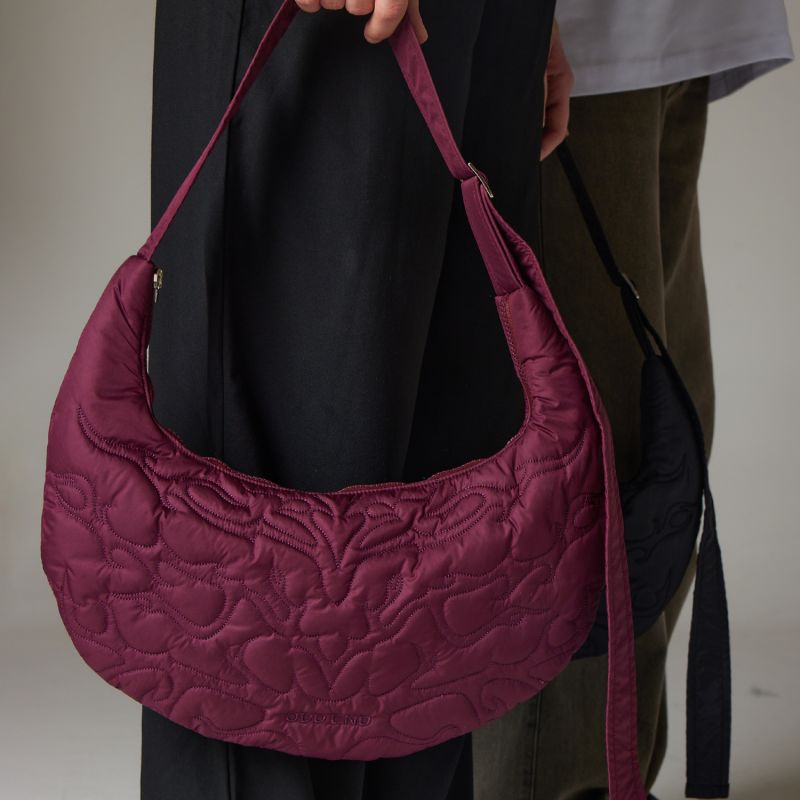 Moon Crossbody Bag - Burgundy image