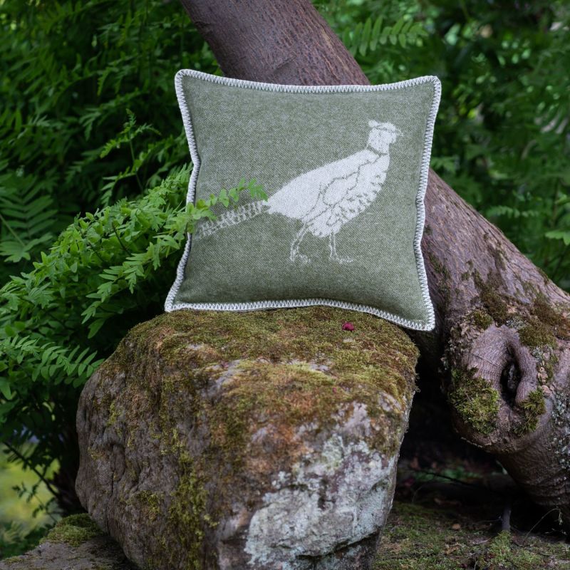 Pheasant Wool Cushion image